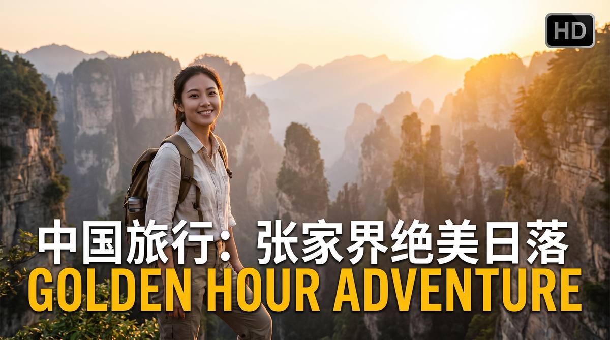 免费看片 免费看片旅行视频教程：张家界绝美日落，一生必去的风景